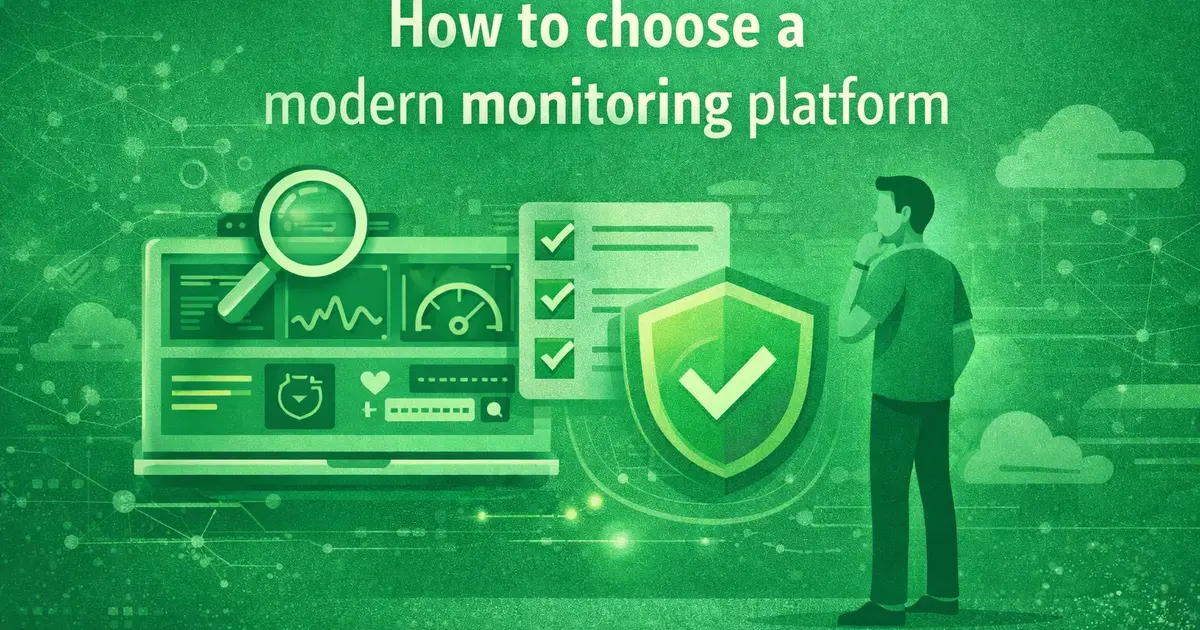 Cómo elegir una plataforma de monitoreo moderna
