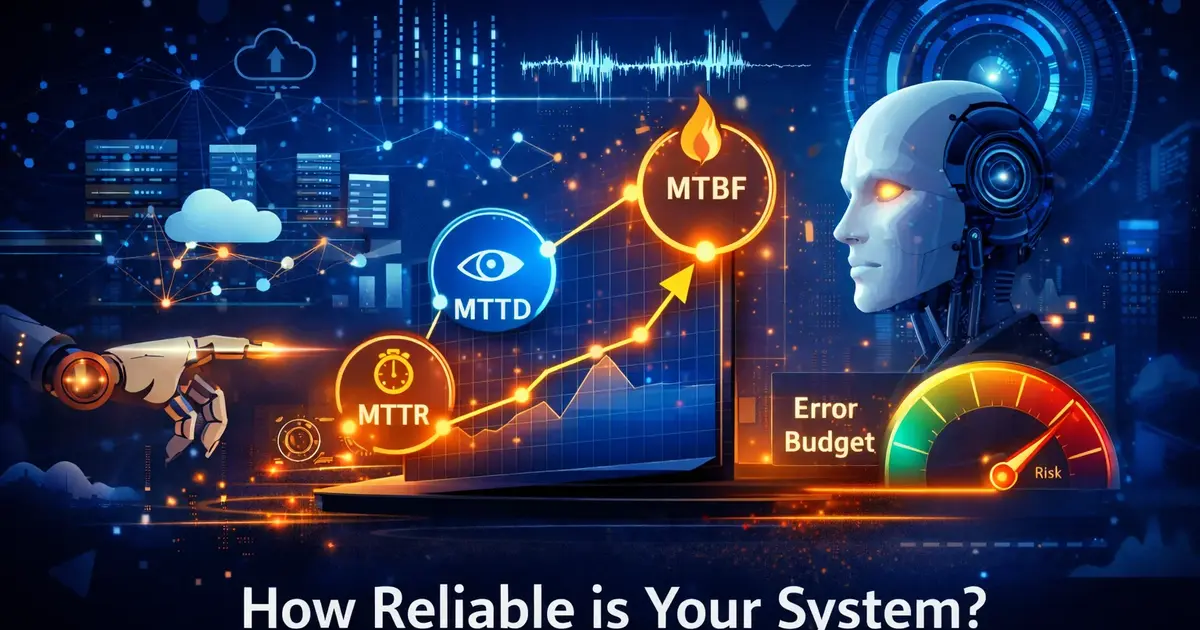 MTTR, MTTD y MTBF : error budgets explicados de forma práctica
