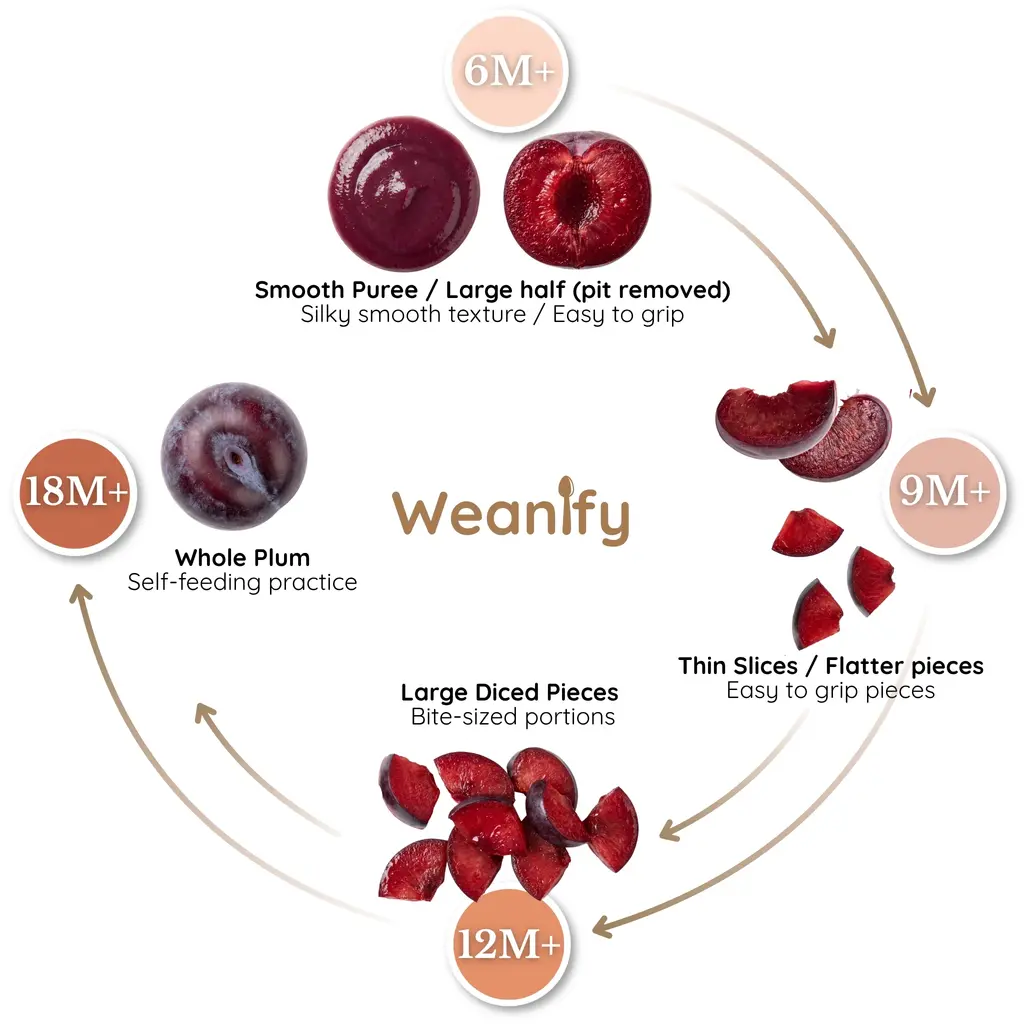 Plum food ring