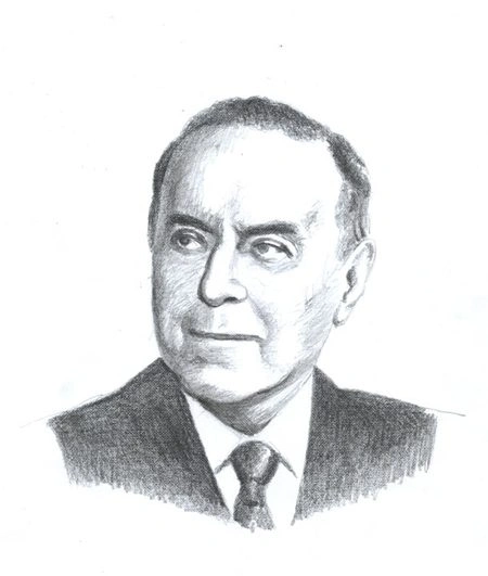 Heydər Əliyevin yağlı boya portreti