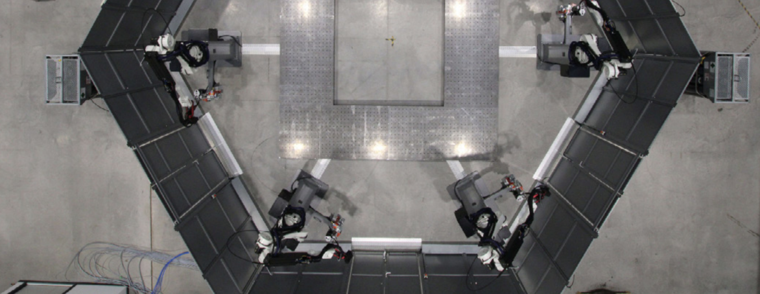 A multi-robot WAAM configuration.