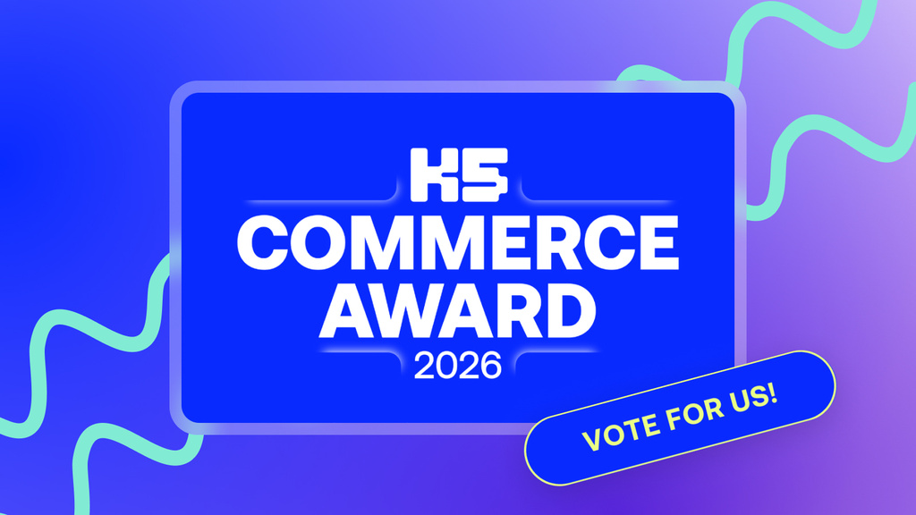 Laioutr für den K5 COMMERCE AWARD 2026 nominiert