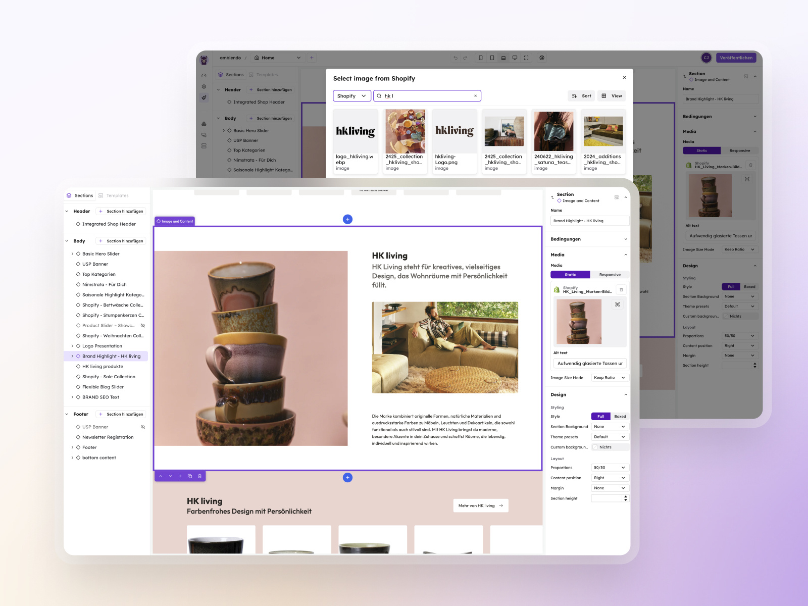 Visual Page Builder