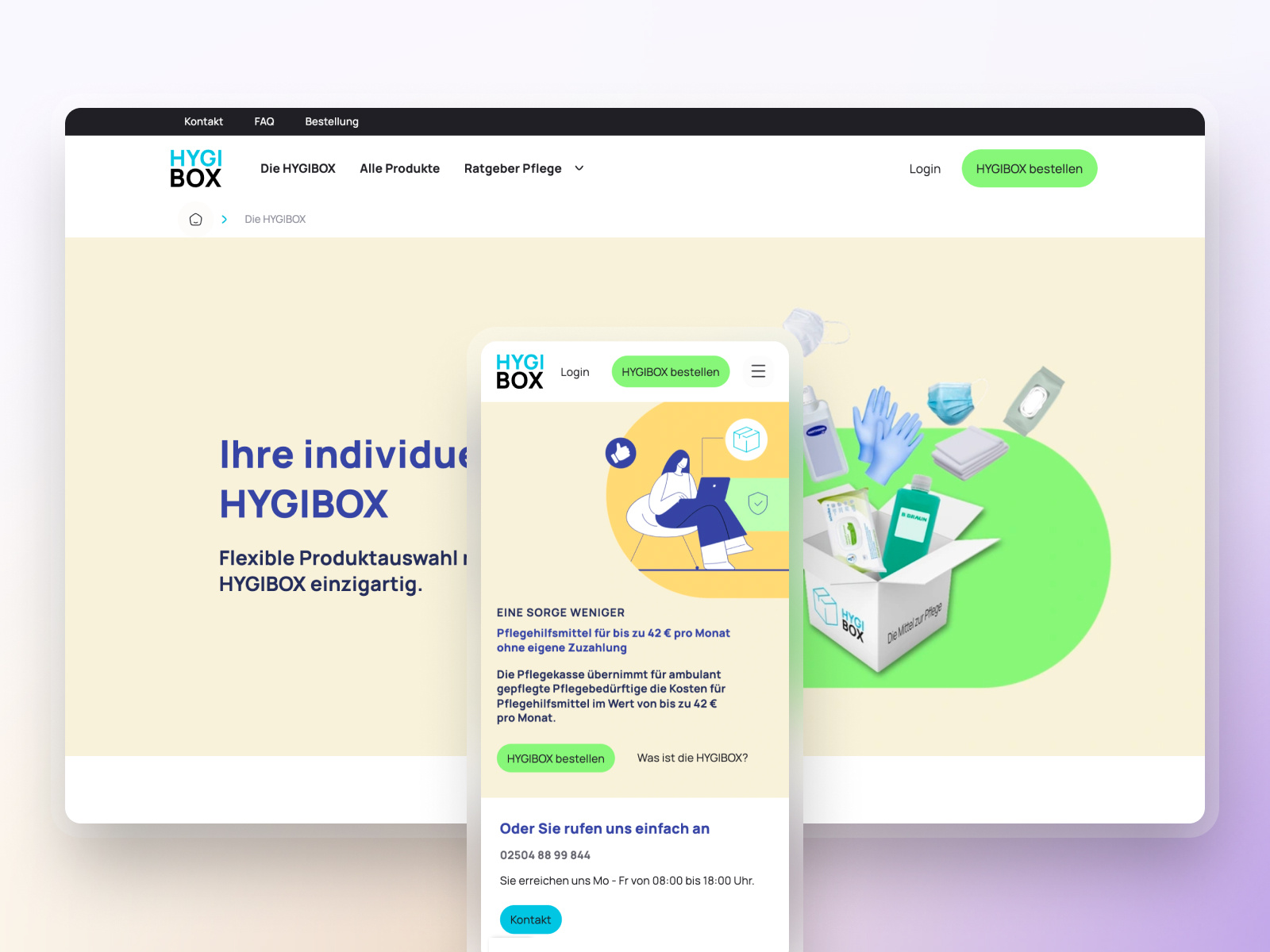 Laioutr kunden hygibox preview