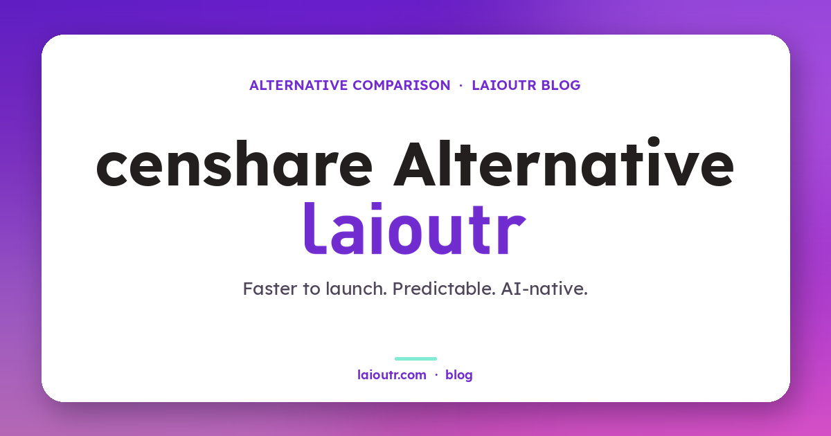 Censhare vs laioutr