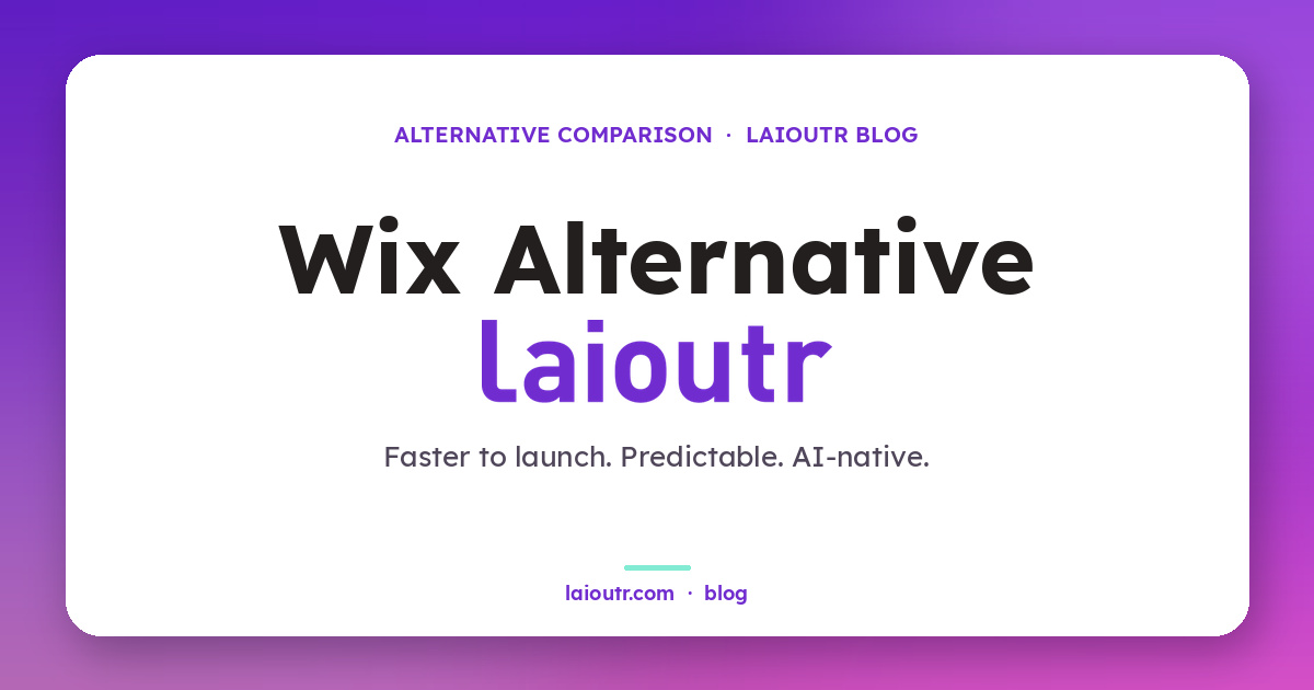 Wix vs laioutr