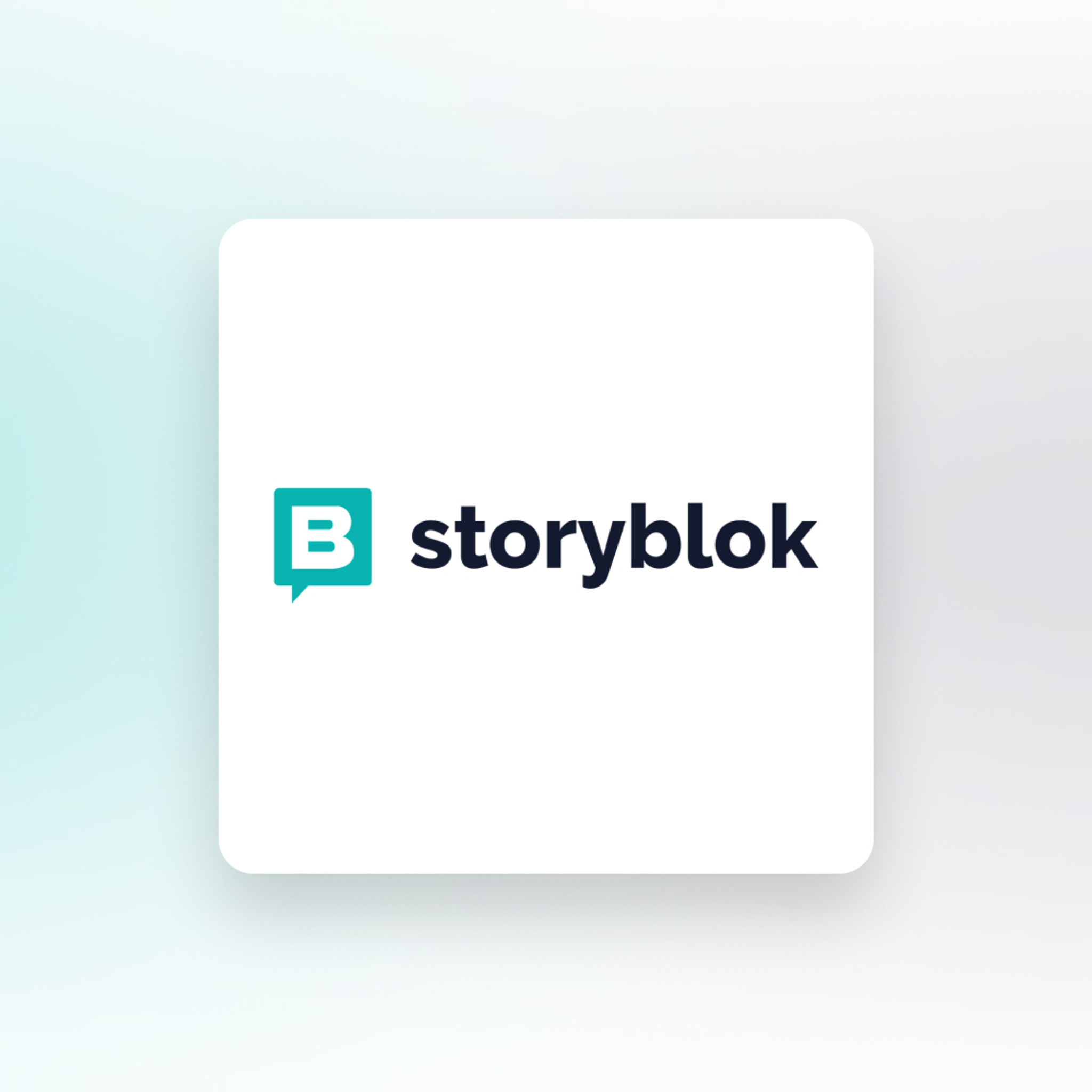 App CMS storyblok