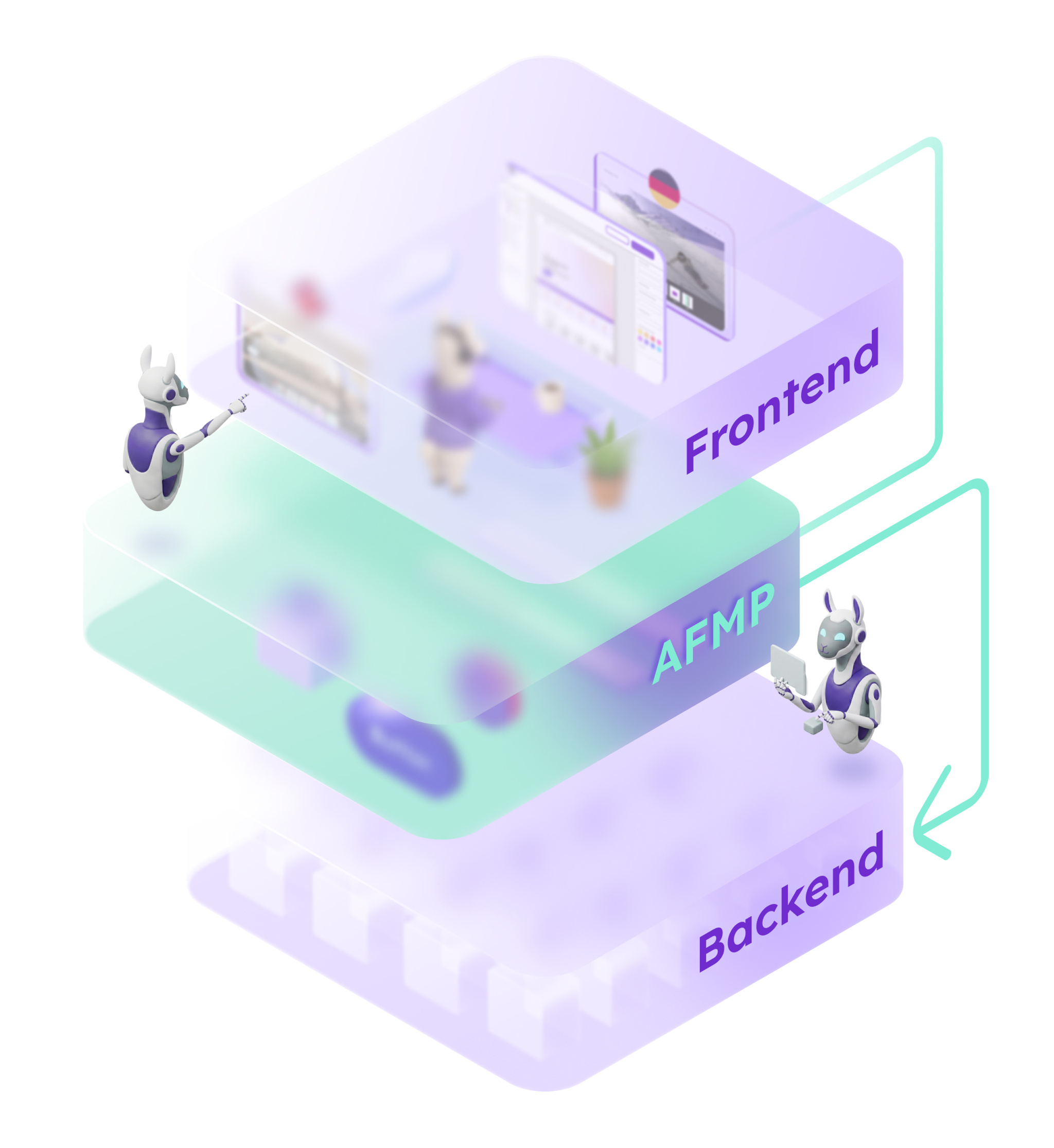 Agentic frontend management platform
