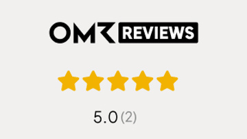 OMR Reviews Logo with 5 from 5 Stars