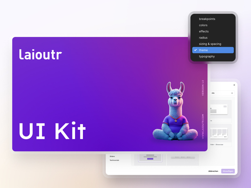 Design services   laioutr UI  build faster