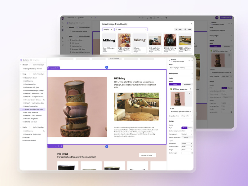Visual Page Builder