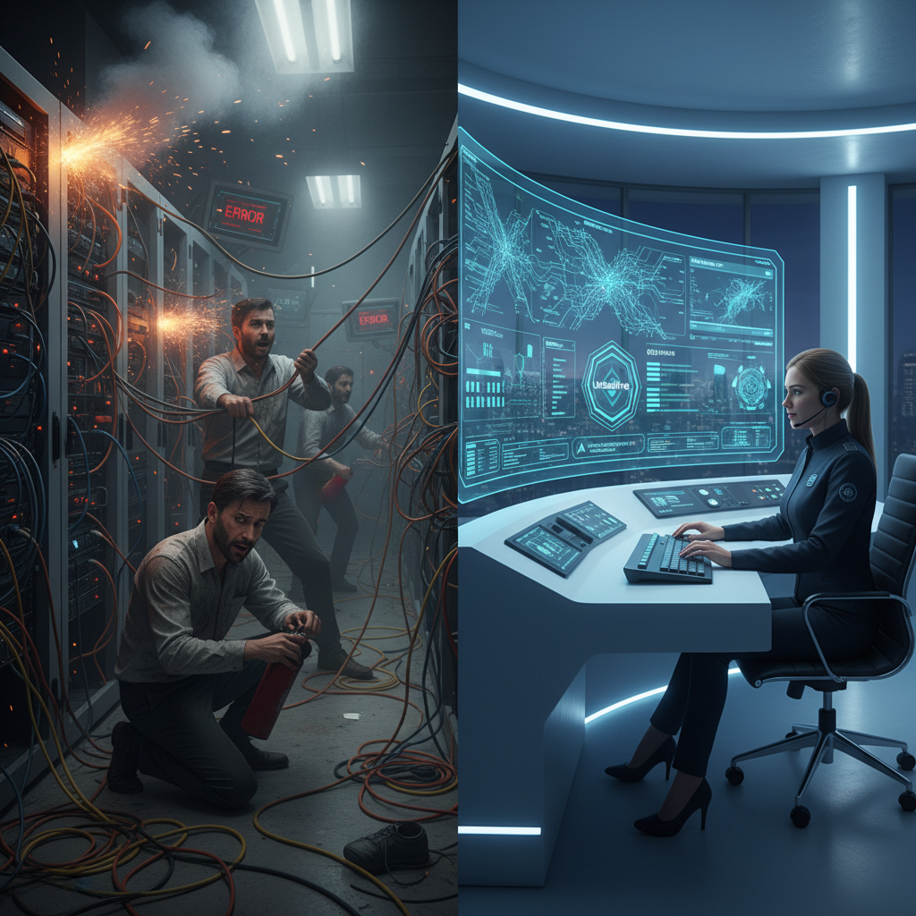 La Panique du Crash Serveur : Comment UrbaHive Transforme la Gestion de Crise IT