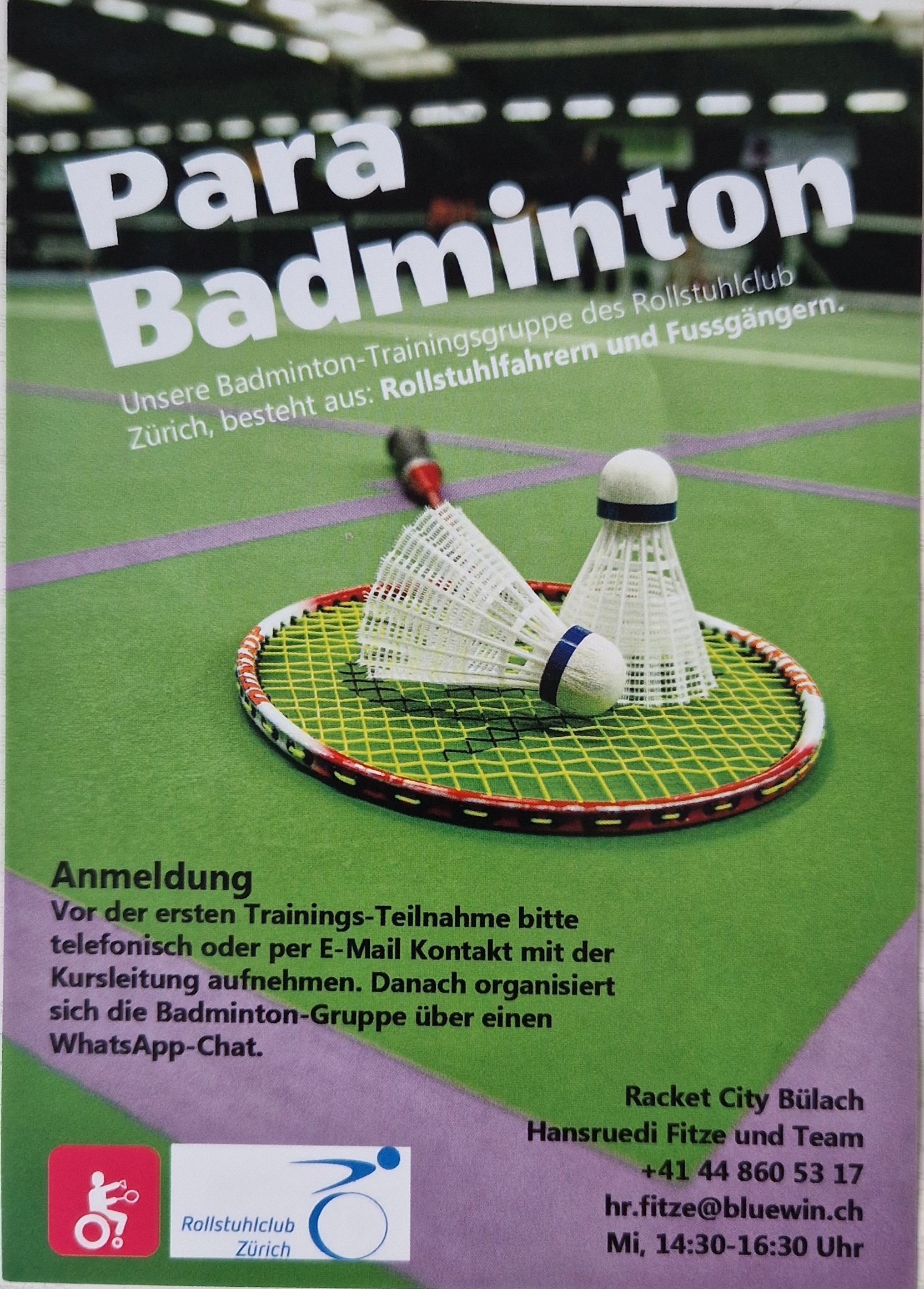 Para Badminton Zürich