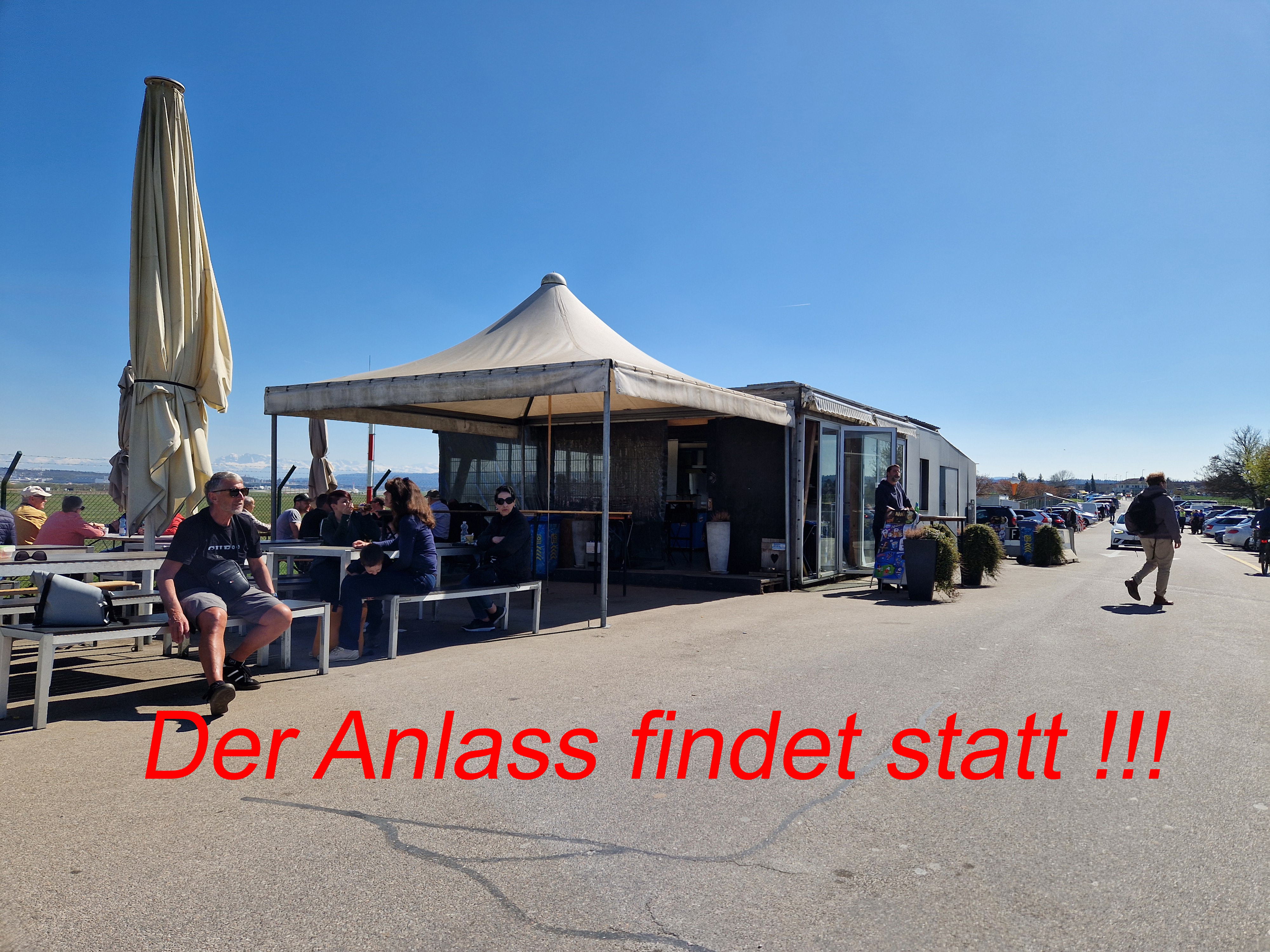 Flughafenrunde und Grill