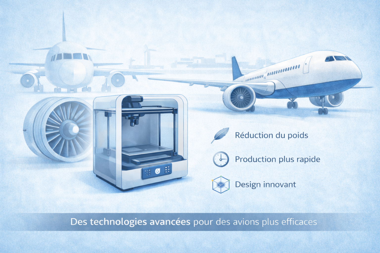 La fabrication additive transforme l'industrie aéronautique