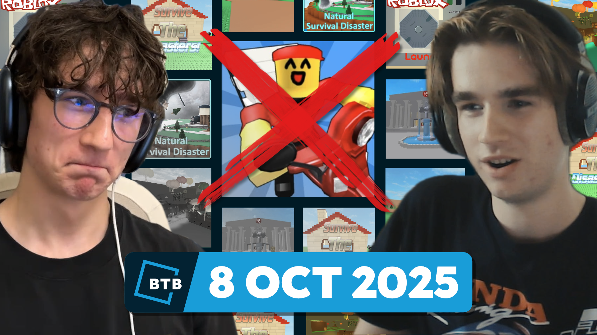 Anthony and Fedor looking at a wall of classic games made unplayable by a recent update.