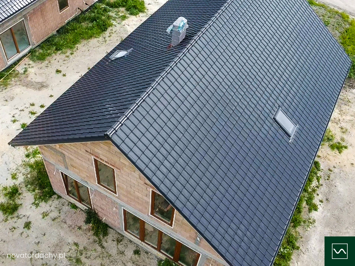 Realizacja Röben Piemont Grafitowa Glazura