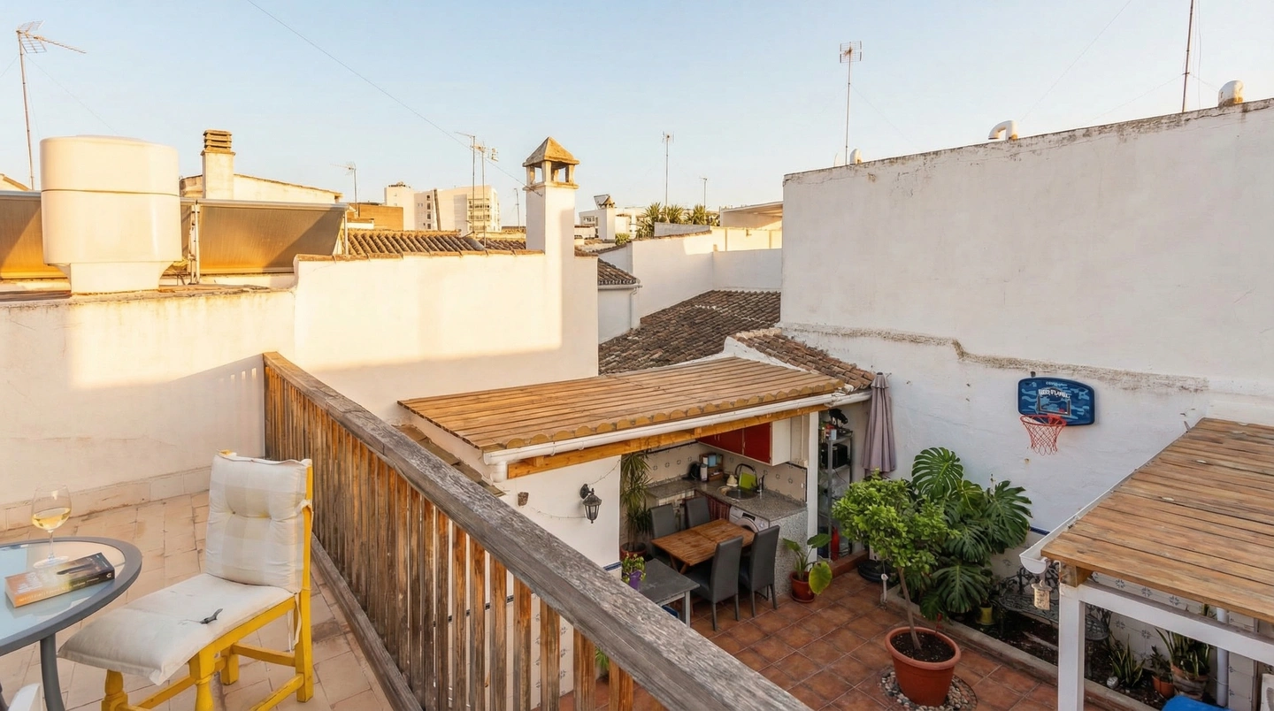 A Patio, a Pergola, and 450 Metres to the Sea