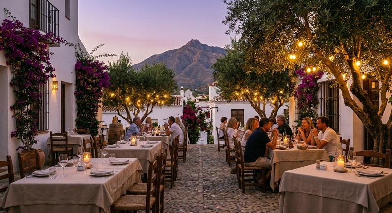 Restaurantterras in Benahavís