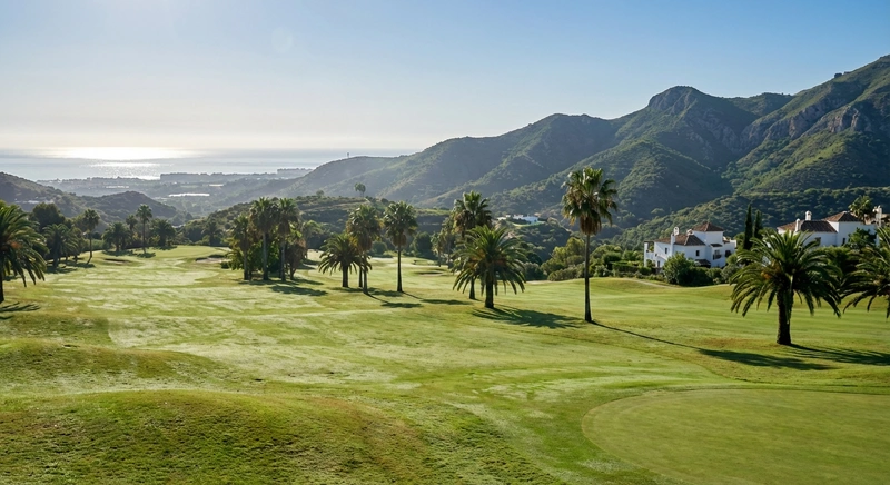 Golfbaan nabij Benahavís