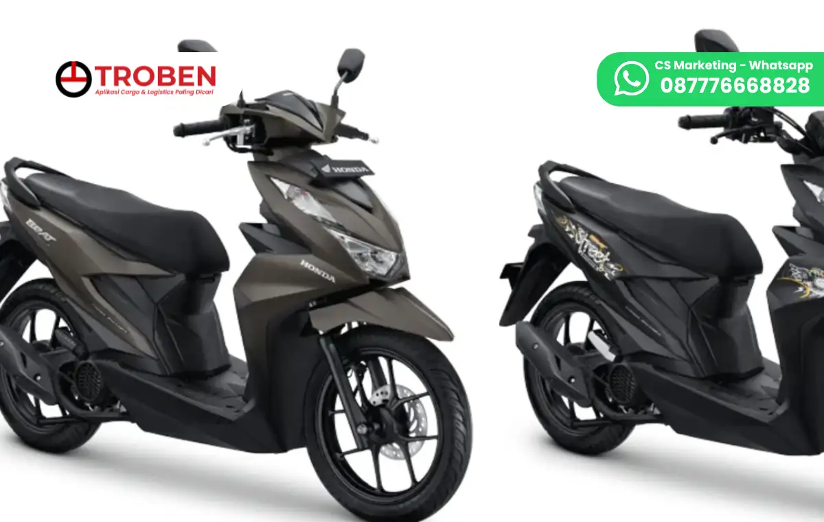 Pengiriman Motor Honda Beat Terhemat dan Praktis hanya di Trawlbens!  