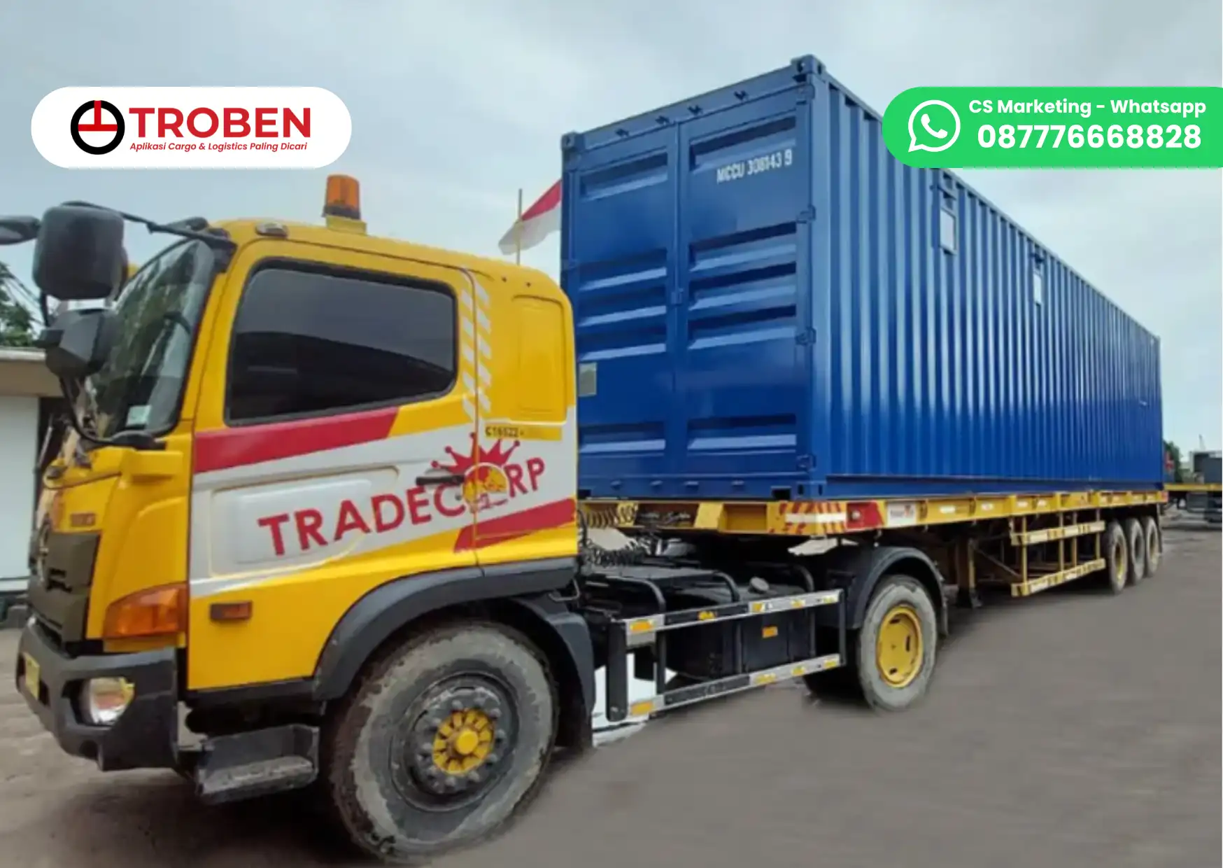 Yuk, Ketahui Spesifikasi Trailer 20 Feet Karoseri Terbaik!