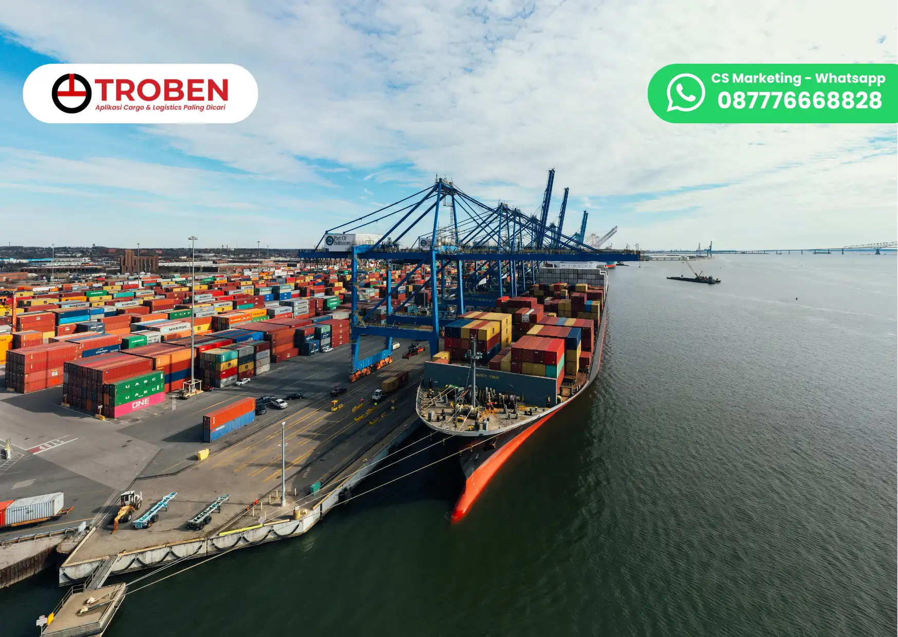 Jasa Pengiriman Barang Antar Pulau Tarif Hemat via Laut