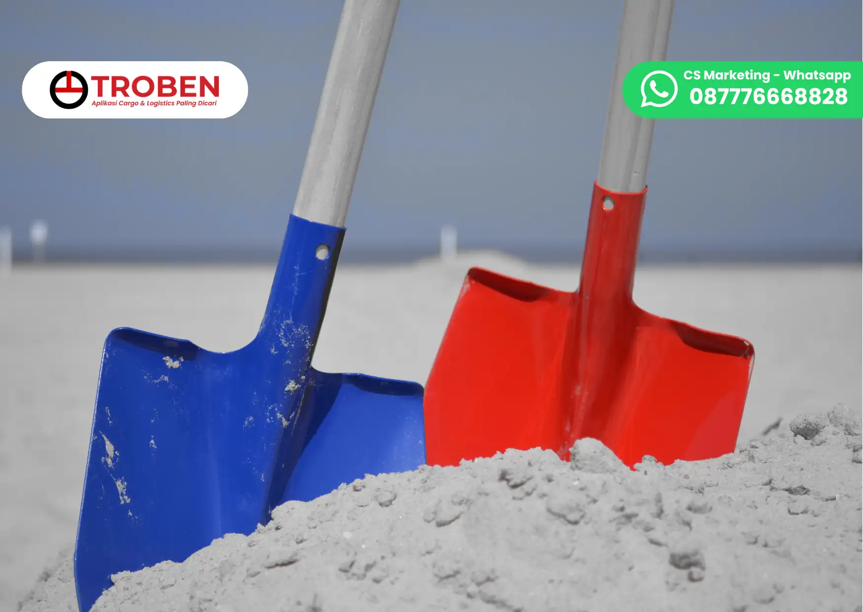 Jasa Pengiriman Sekop Murah dan Aman