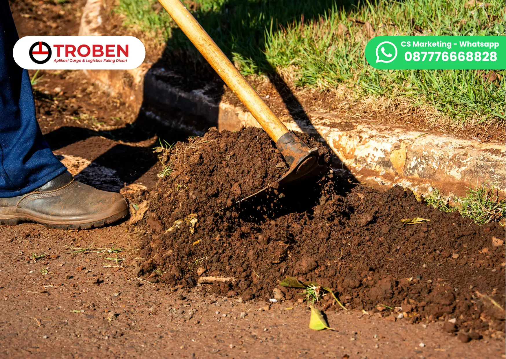 Jasa Pengiriman Cangkul Murah dan Praktis