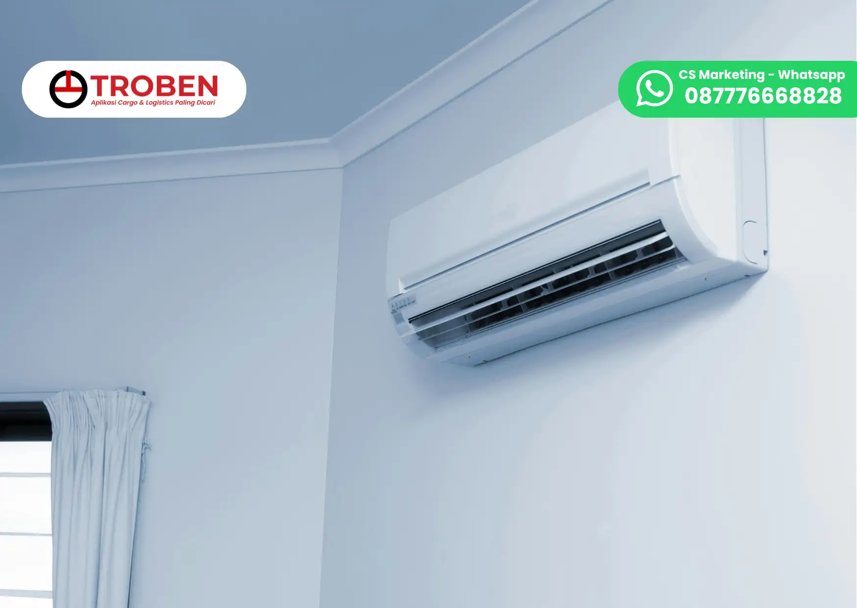 Jasa Pengiriman AC yang Murah dan Aman Via Cargo ke Seluruh Indonesia