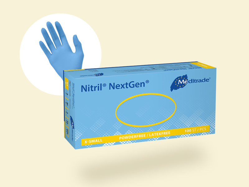 Meditrade Nitril® NextGen® Untersuchungshandschuh