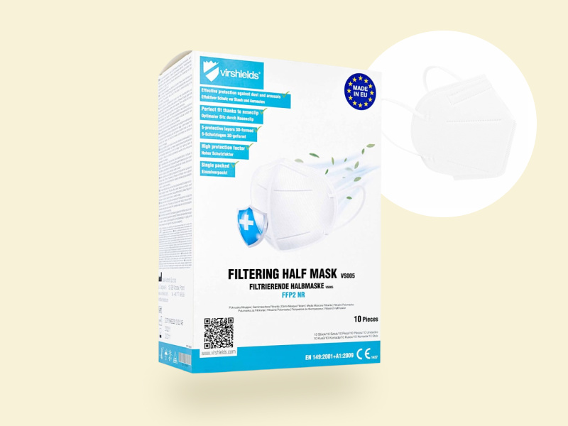 Virshields FFP2 NR Atemschutzmaske