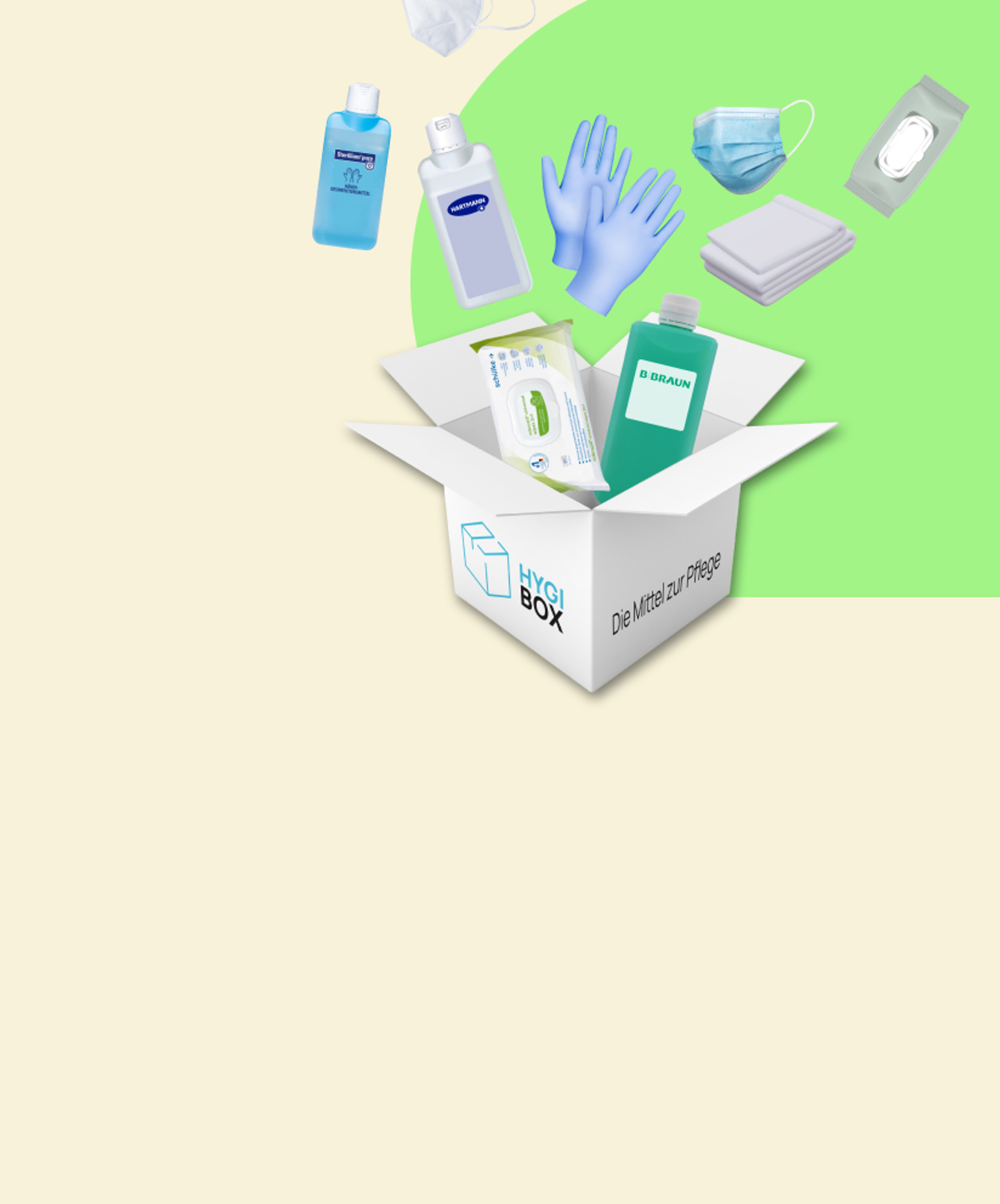 Die HYGI Box- hero - mobile