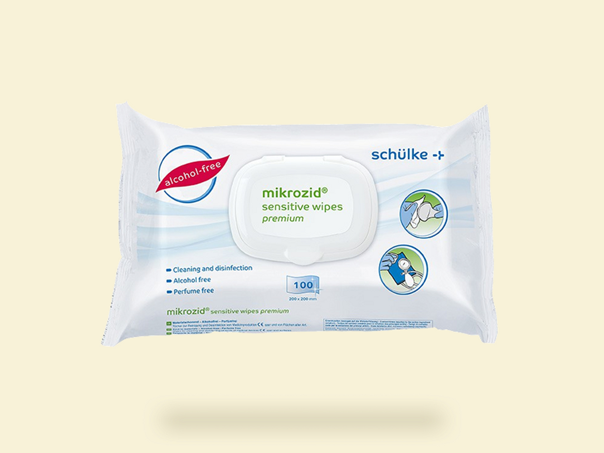Schülke mikrozid® sensitive wipes