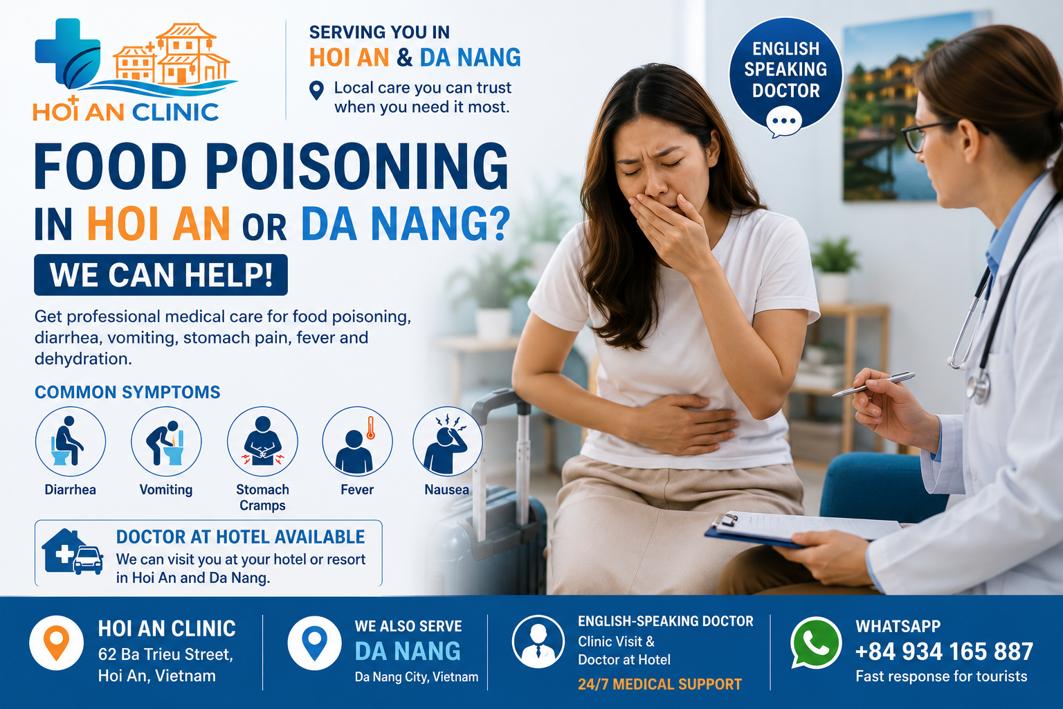 Food Poisoning in Hoi An & Da Nang: What Tourists Should Do