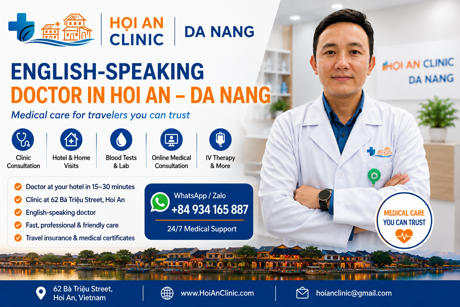 English-Speaking Doctor in Hoi An & Da Nang | HoiAn Clinic