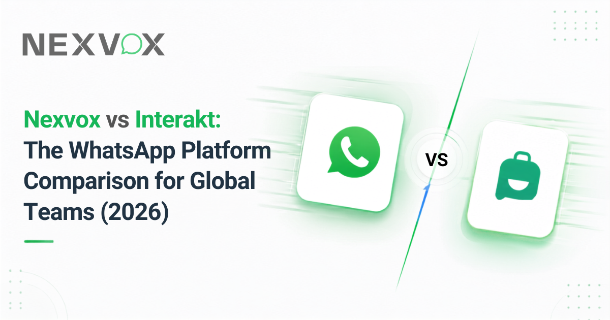 Nexvox vs Interakt: The WhatsApp Platform Comparison for Global Teams (2026)