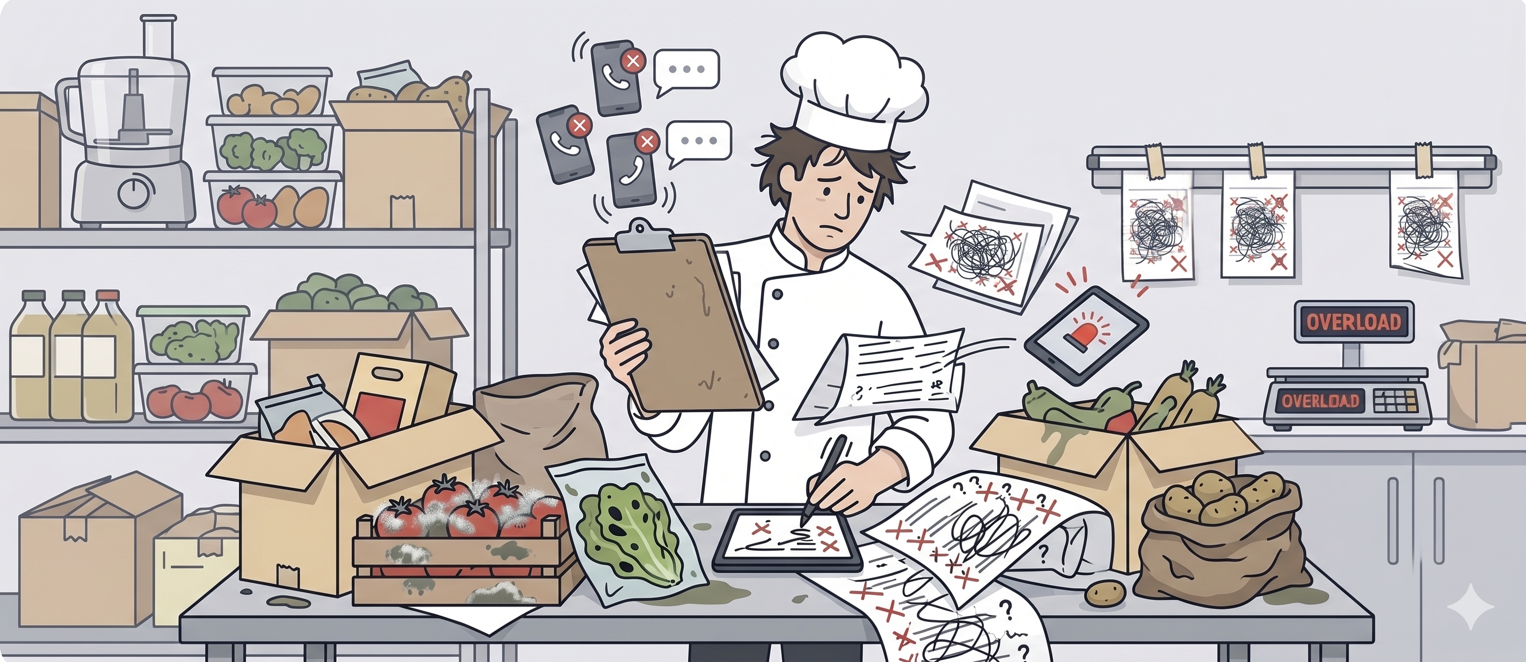 Ilustrační obrázek k článku: Jak zlepšit organizaci objednávek v restauraci a snížit ztráty