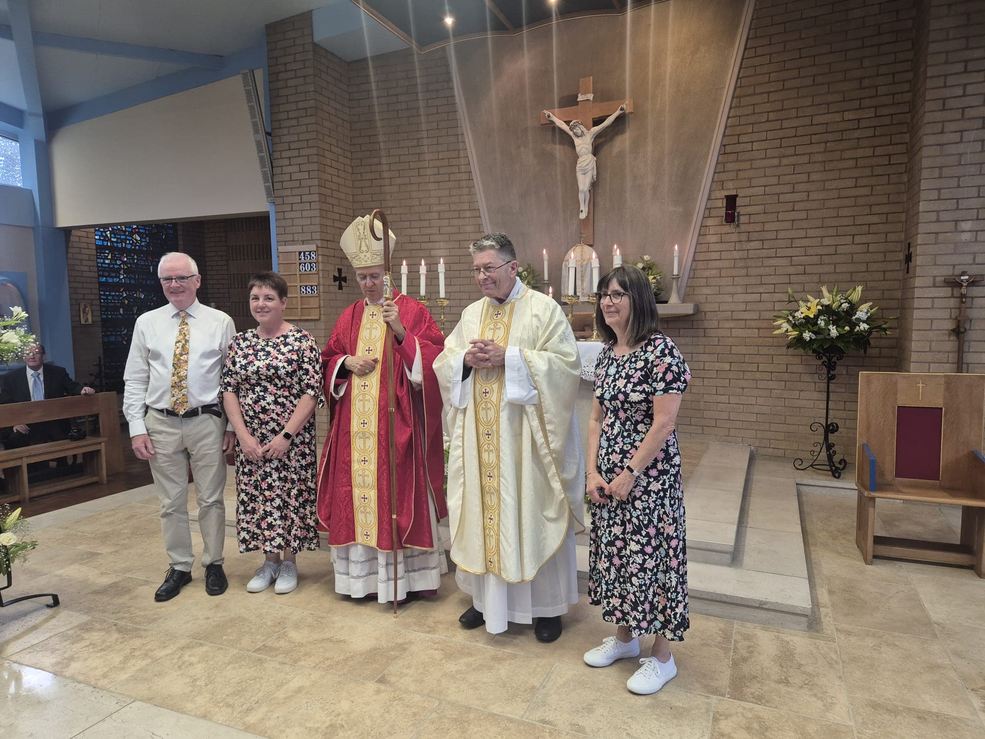 Bishop Nicholas visits St Boniface
