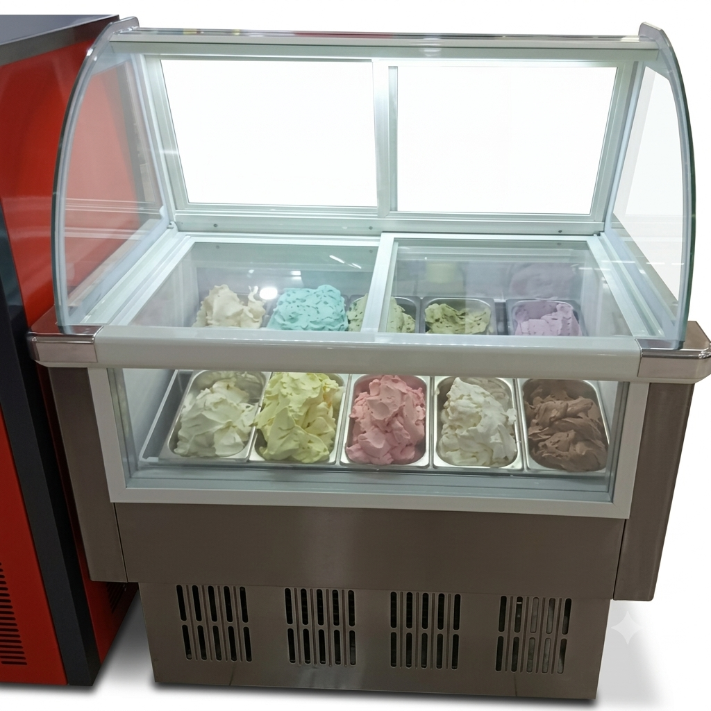 Ice Cream Display Freezer