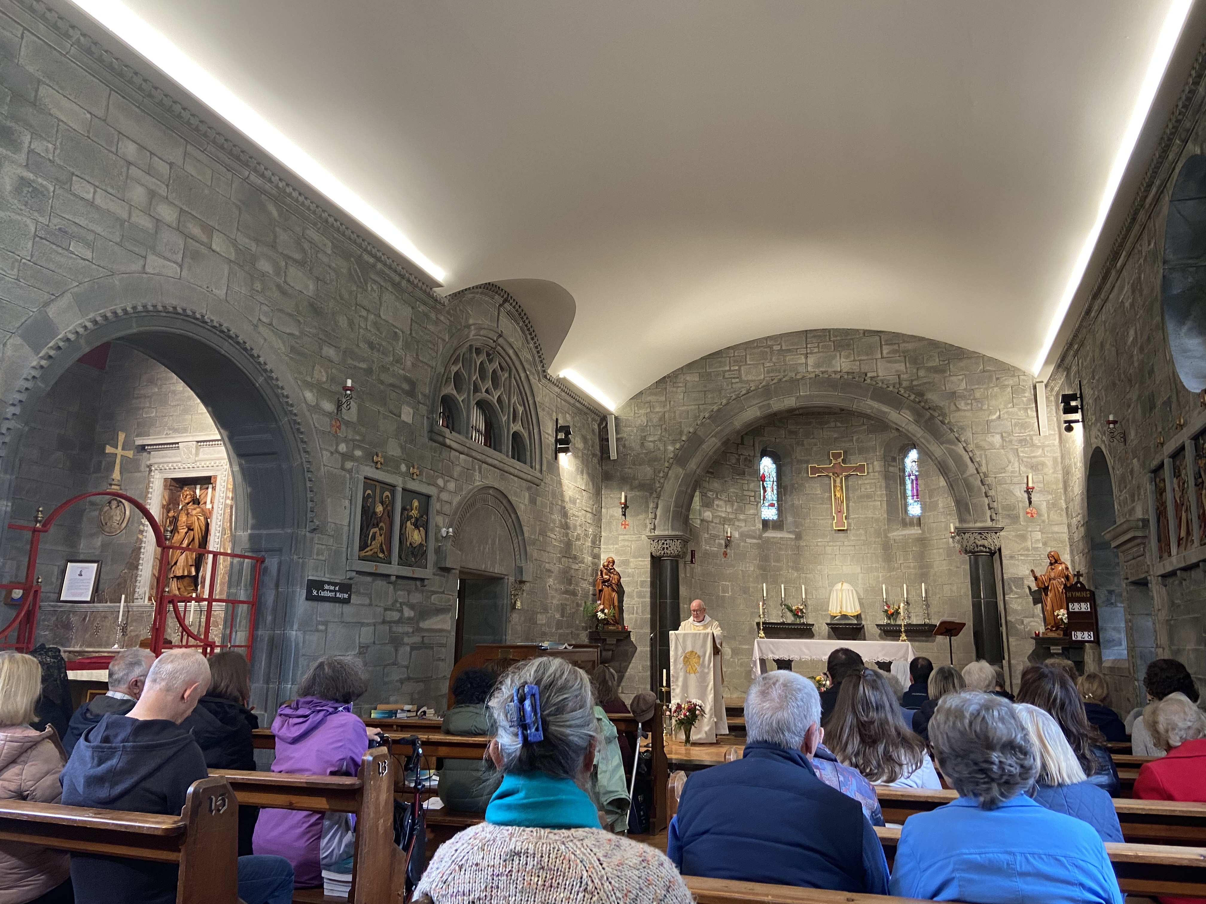 Pilgrimage to the Shrine of St Cuthbert Mayne